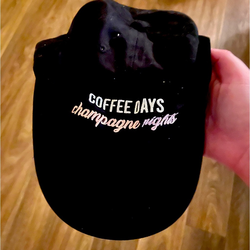 Coffee Days Champagne Nights Express Hat